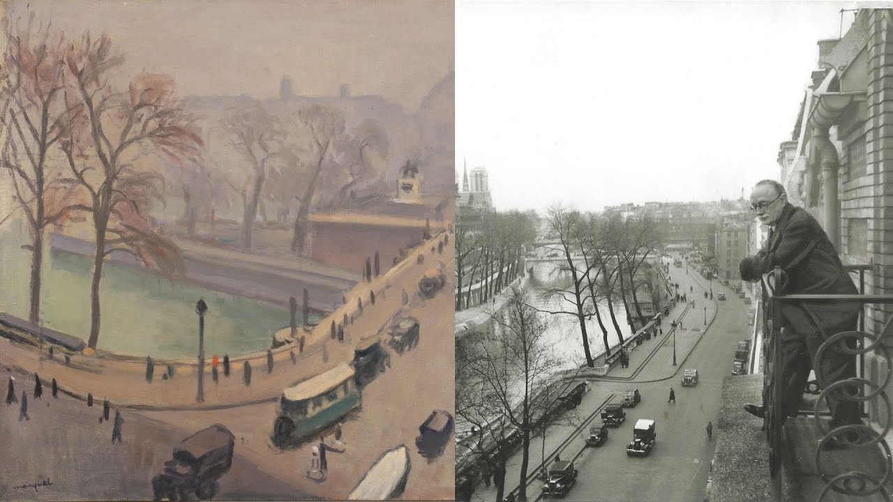 Explore the Enchanting Nighttime Scene of Albert Marquet's 'Le Pont Neuf' Painting