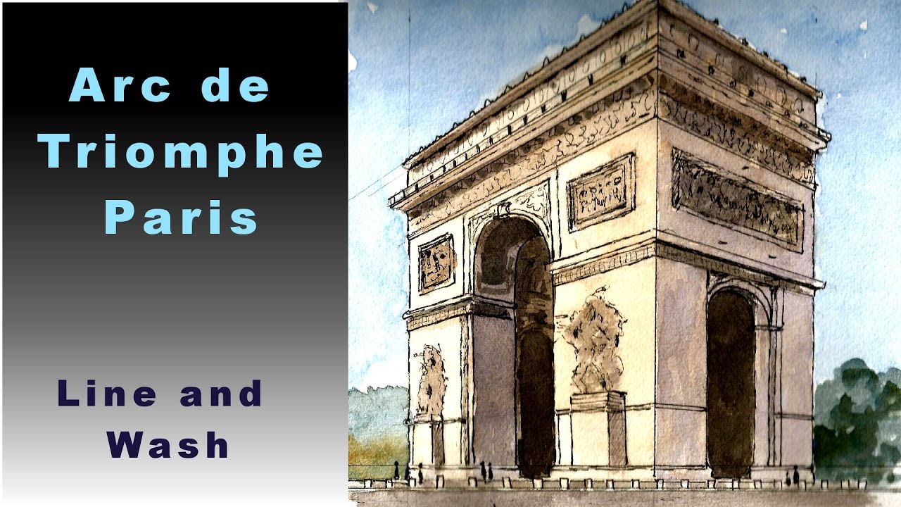 A Stunning Arc de Triomphe Painting to Adorn Your Home