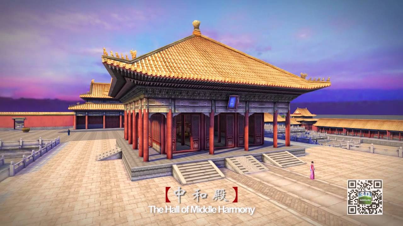 Explore the Forbidden City with a Detailed Diagram