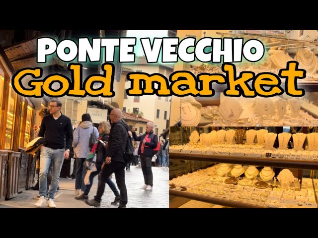 Exploring Shops on the Historic Ponte Vecchio Bridge