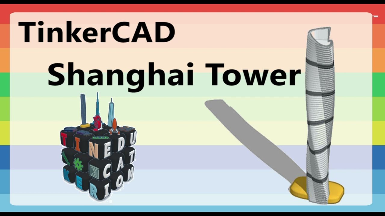 3D Puzzle of Shanghai Tower - Solve the Challenge!