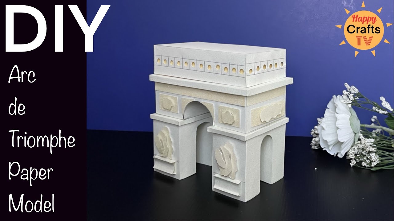 Download Free 3D Model of Arc de Triomphe