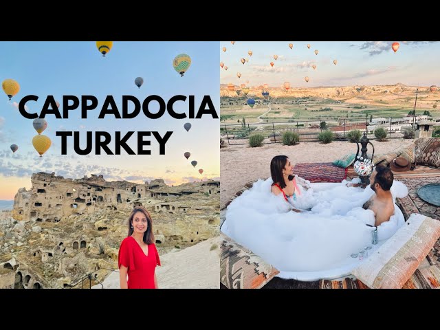 Cappadocia's Best Cave Hotel with Hot Air Balloon Views