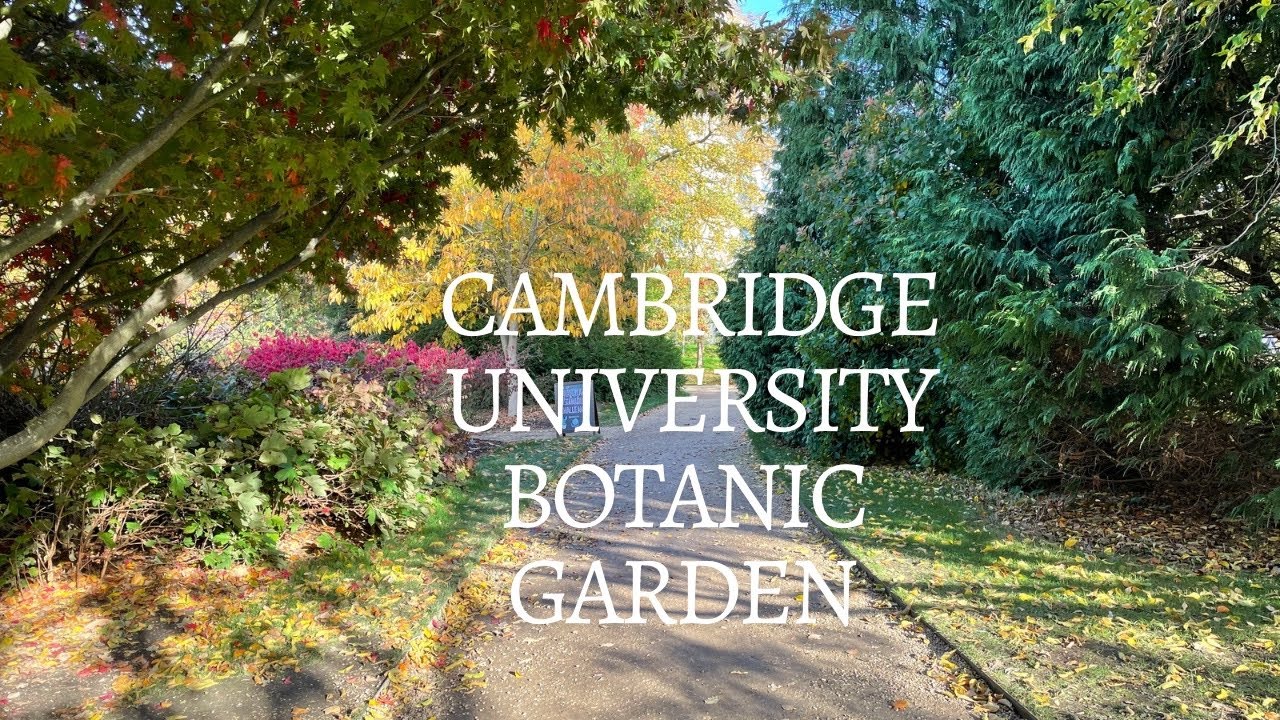 Visit Cambridge University's Botanic Garden Brookside in Cambridge