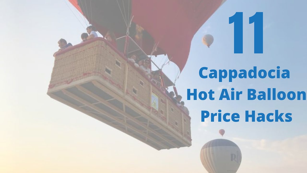 Cappadocia Hot Air Balloon Prices in 2020