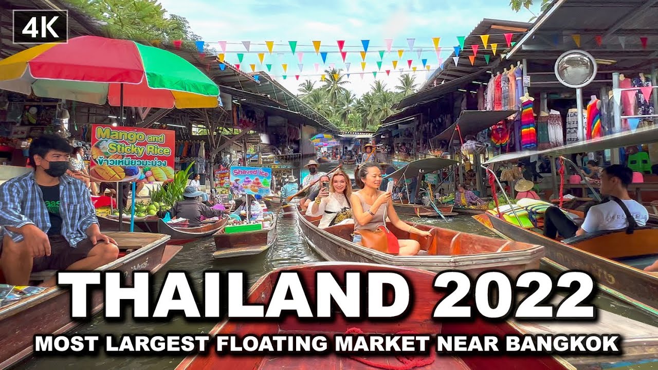 Explore Thailand's Damnoen Saduak Floating Market on Tour