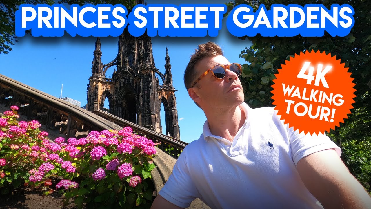 Explore the East Princess Street Gardens