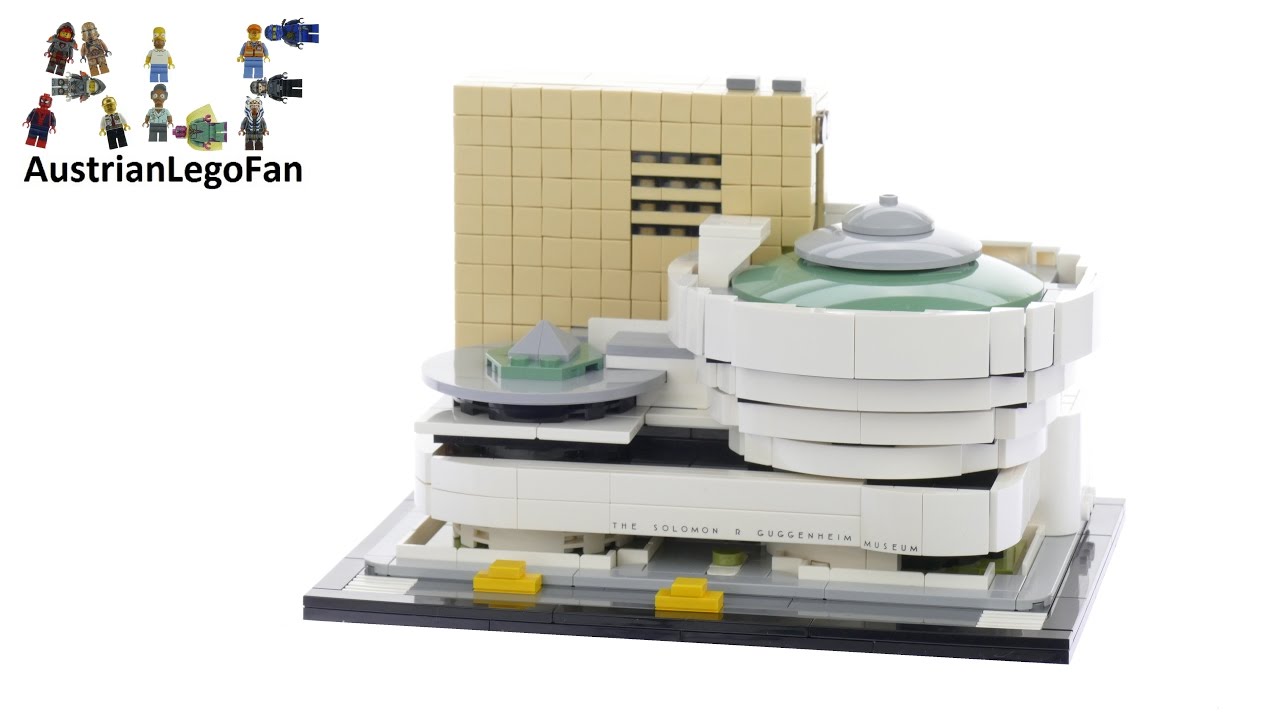 Build the Guggenheim Bilbao with LEGO!