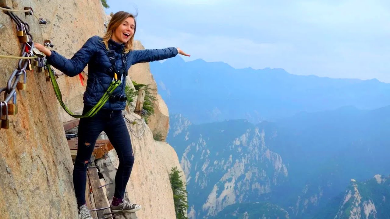 Explore the Spectacular Huashan Plank Trail