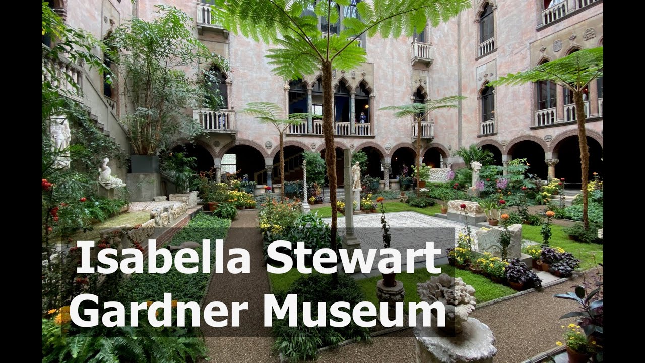 Exploring Isabella Stewart Gardner Museum's Courtyard