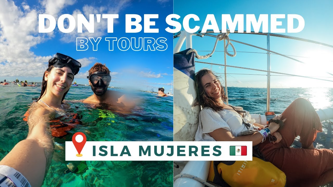 Explore Isla Mujeres on a Catamaran Tour