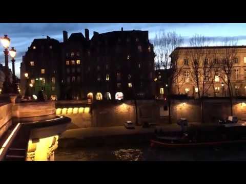 Captivating View of Le Pont Neuf at Night