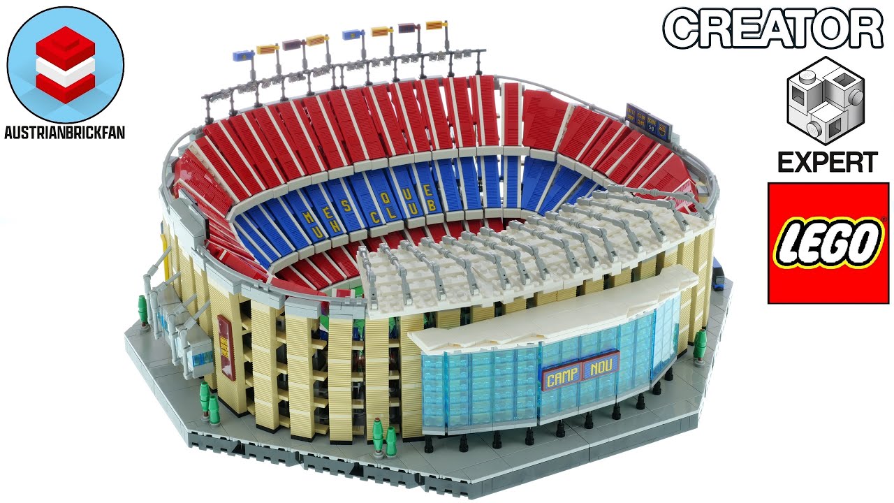 Build the Best Lego Barcelona Stadium!