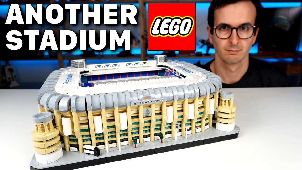 Build Your Own Lego Santiago Bernabeu Stadium!