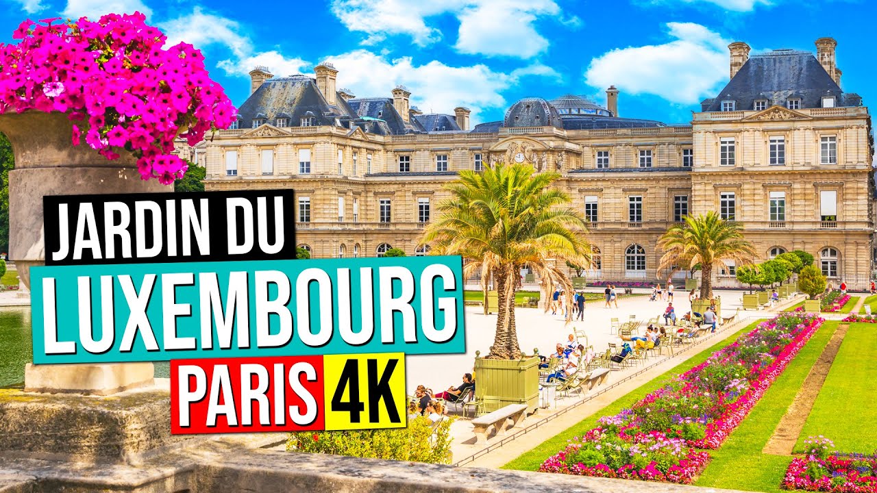 Explore the Luxembourg Gardens with this Map