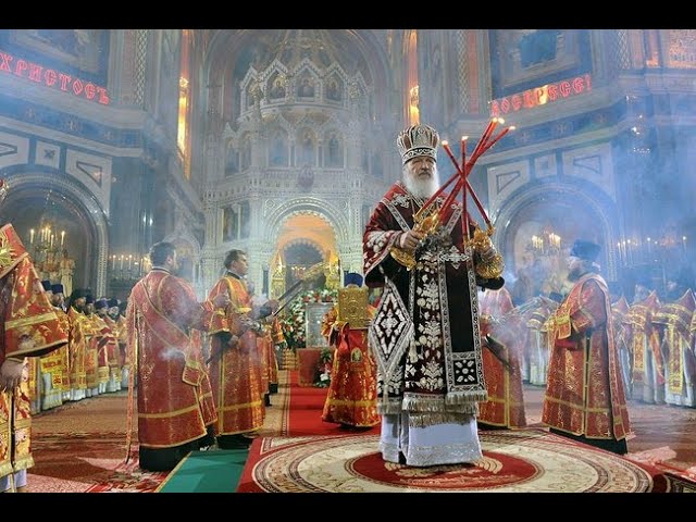 Celebrating Easter in a Russian Orthodox Church