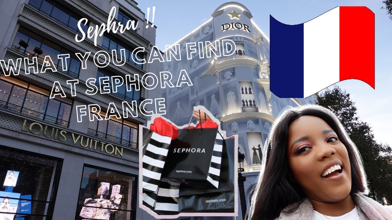 Shop Sephora on the Champs-Élysées in Paris