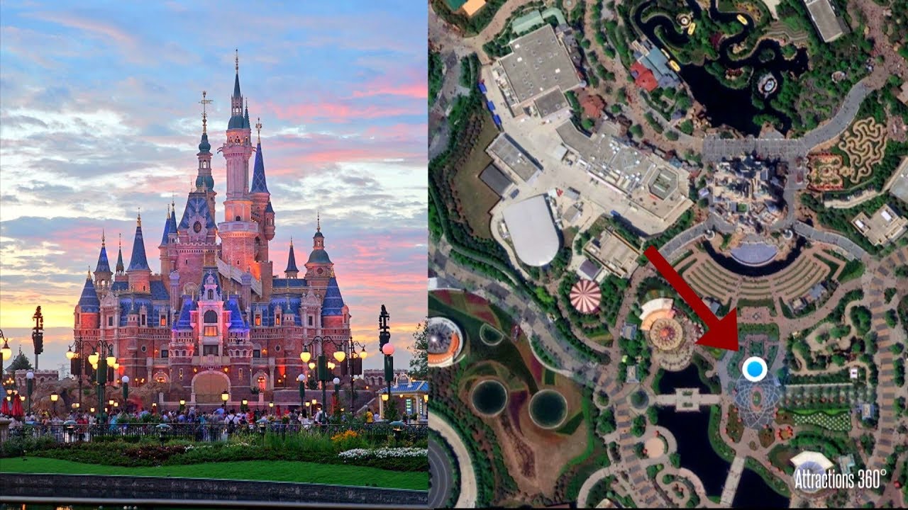 Find Your Way Around Shanghai Disney Resort with this Map