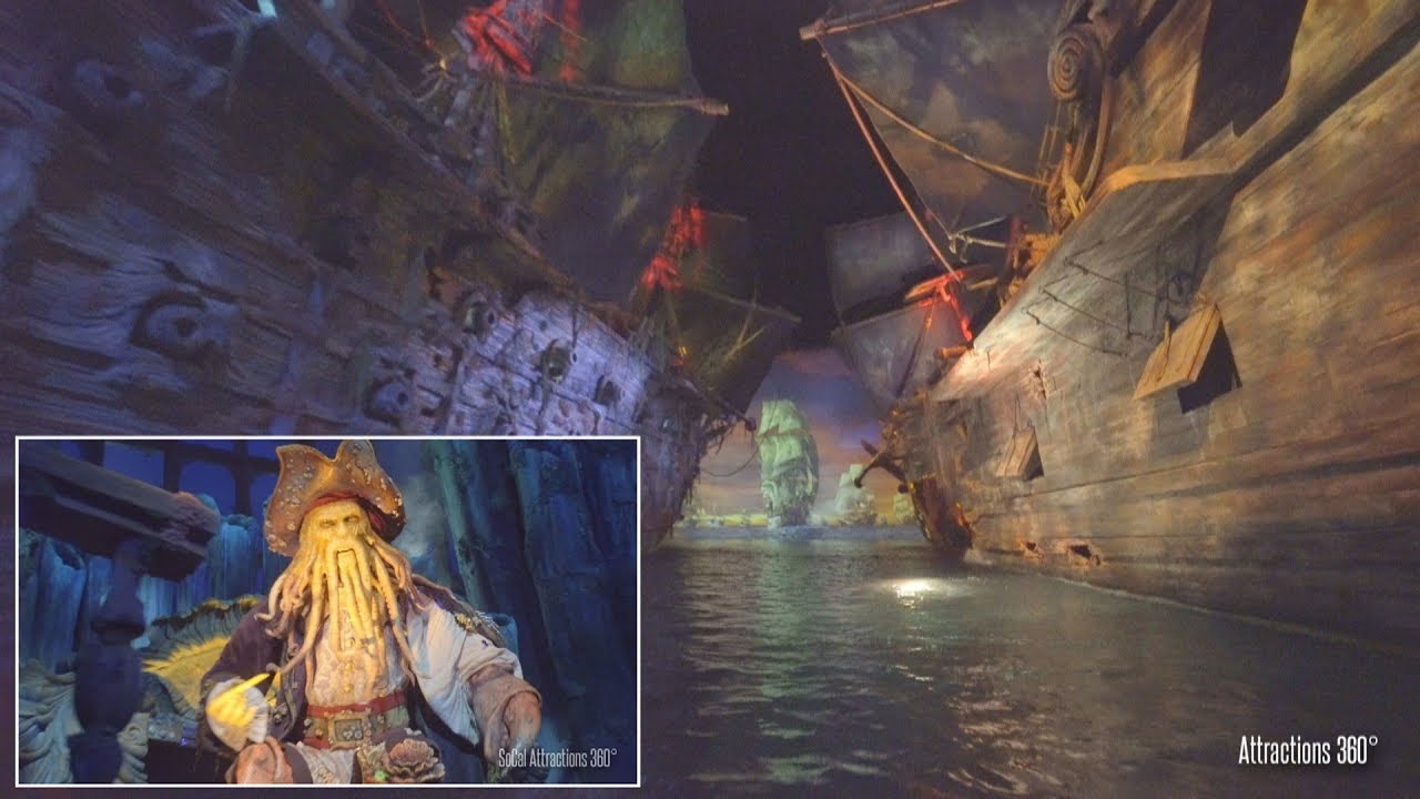 Explore Shanghai Disneyland's Pirates of the Caribbean