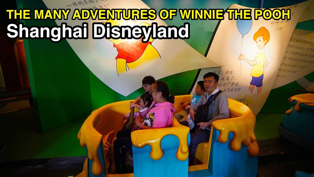 Experience Winnie the Pooh at Shanghai Disneyland