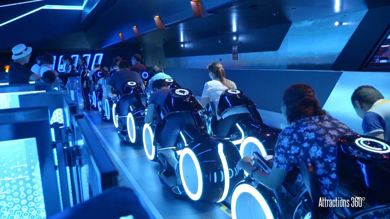 Experience Shanghai Disneyland's 'Tron' Ride