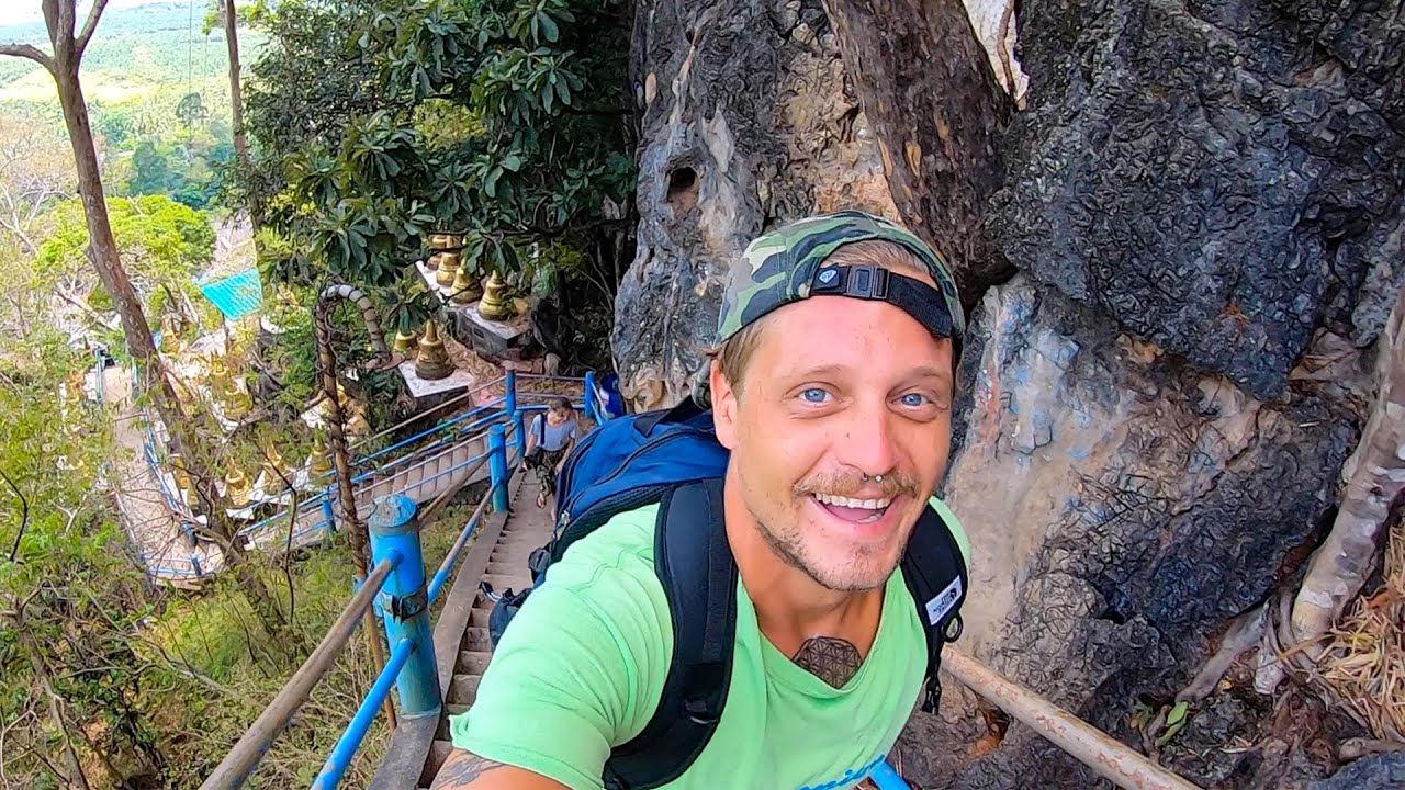 Exploring the Tiger Cave Temple Steps in Thailand