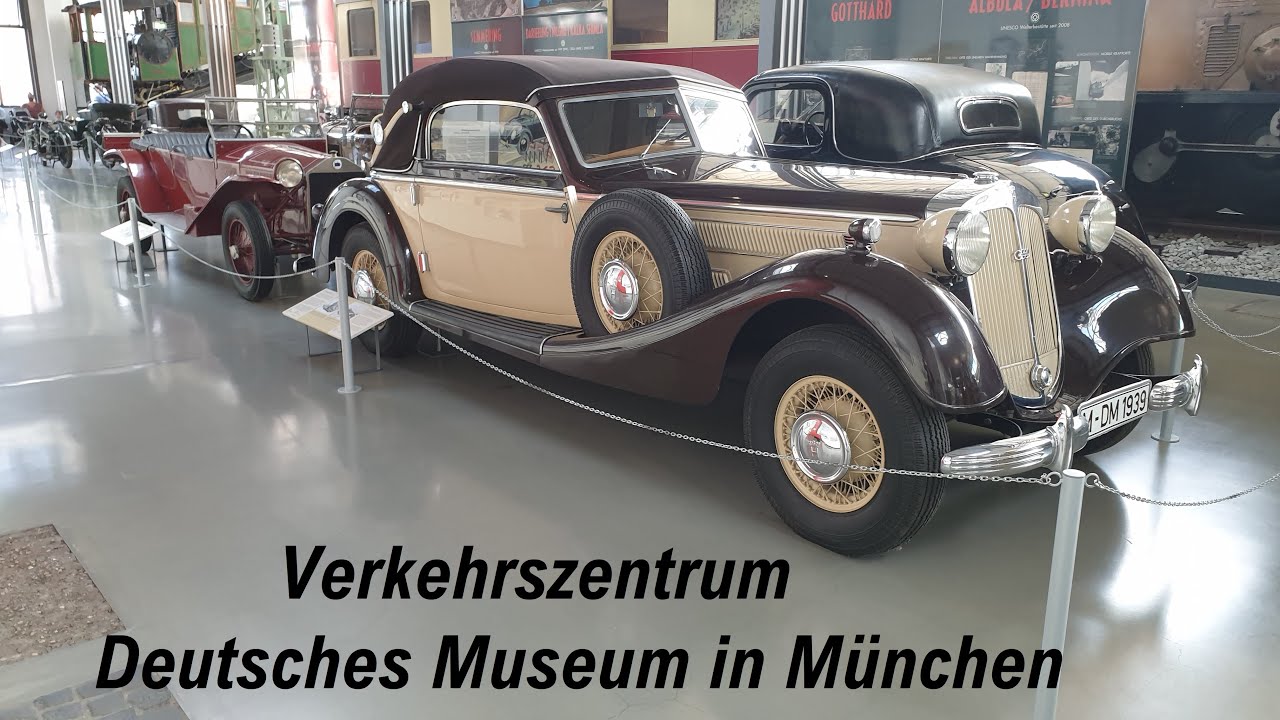 Besuche das Verkehrszentrum des Deutschen Museums