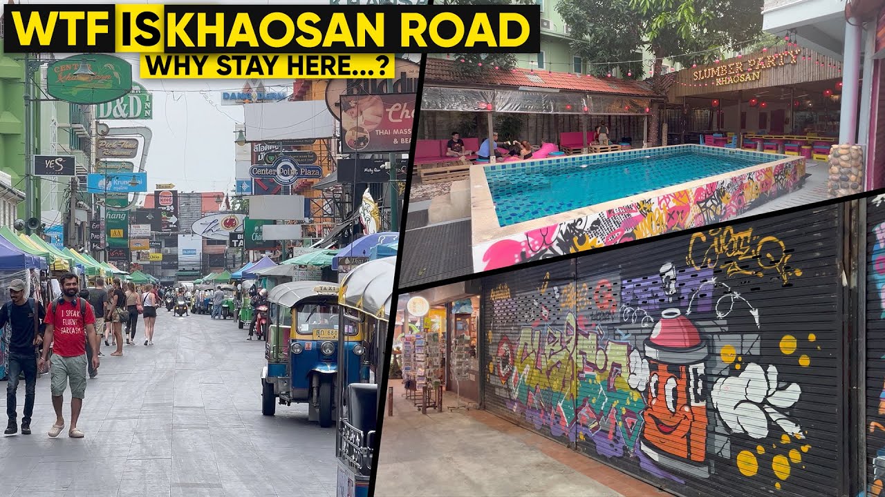 Visit Bangkok's Famous Khaosan Road!