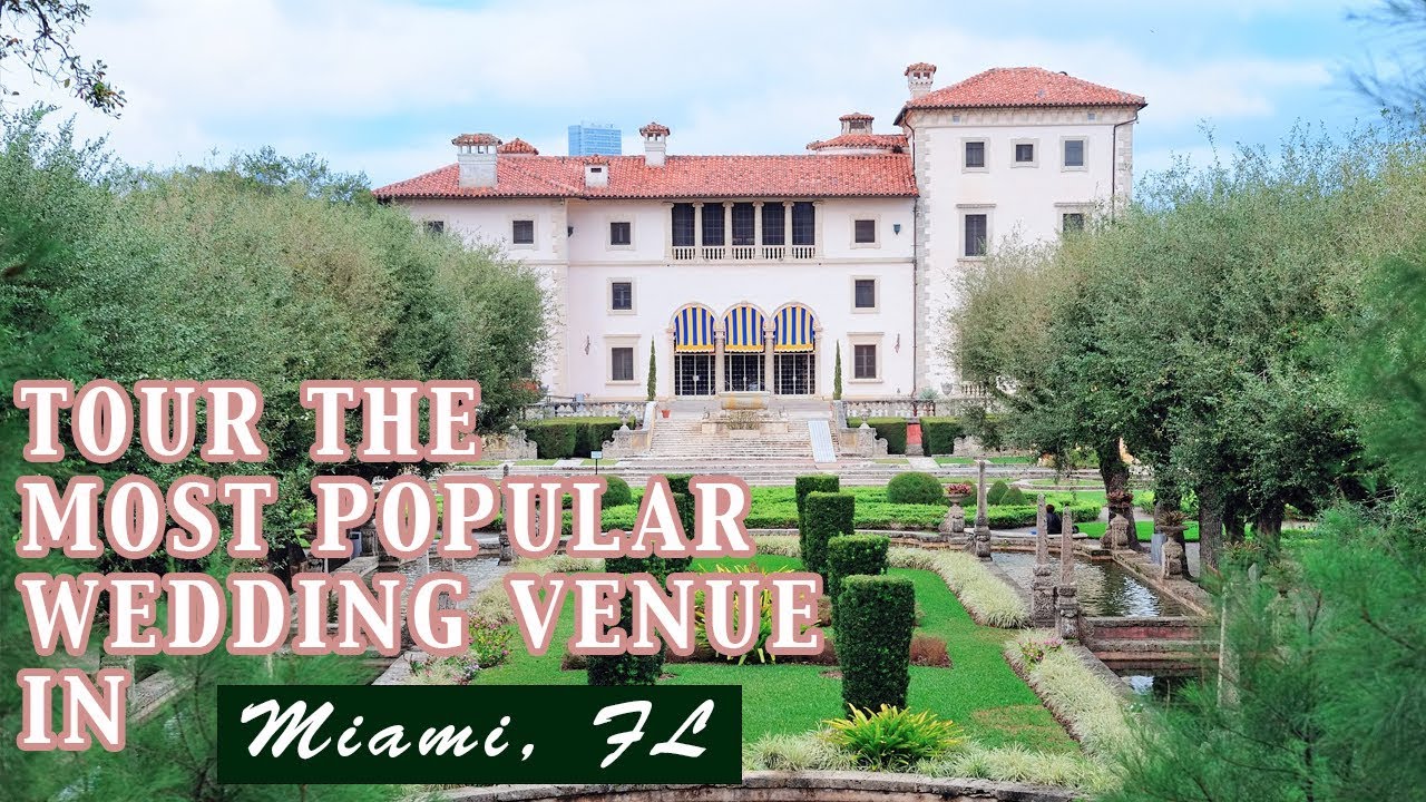 Find Out How Much It Costs to Have a Wedding at the Vizcaya Museum and Gardens