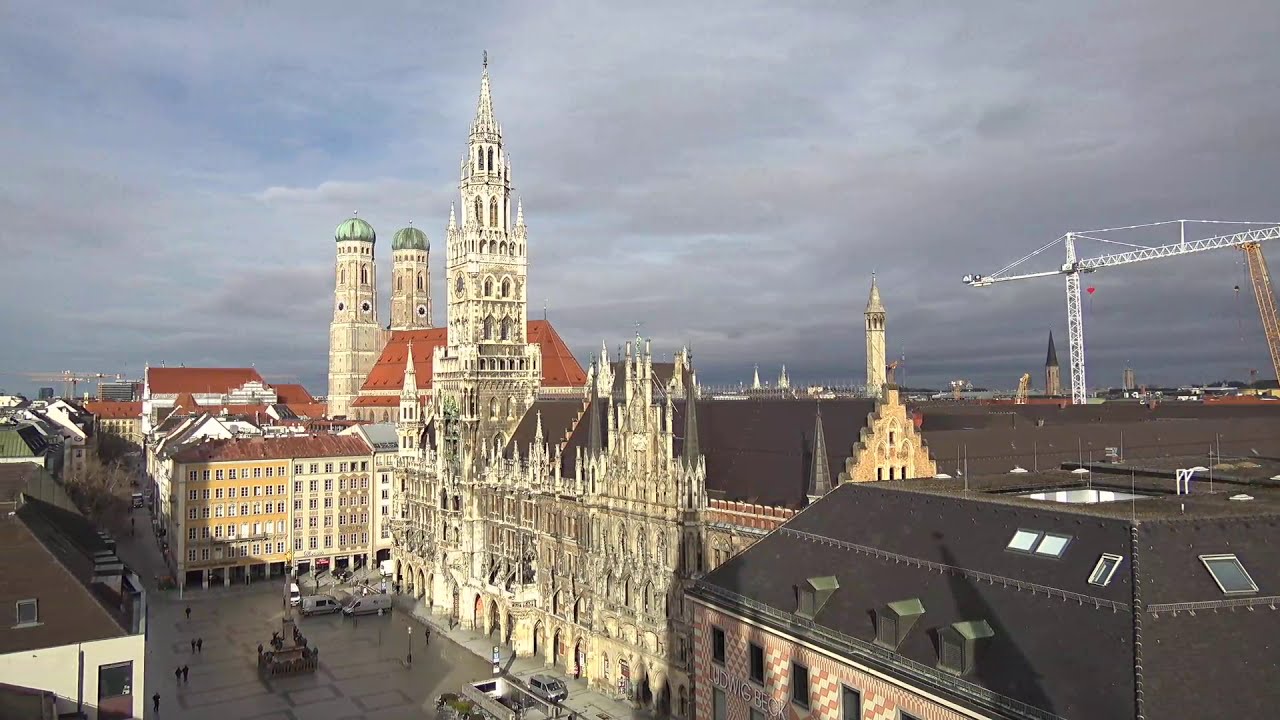 Live Cam View of Munich's Marienplatz