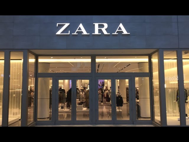 Shop Zara on the Champs-Élysées in Paris