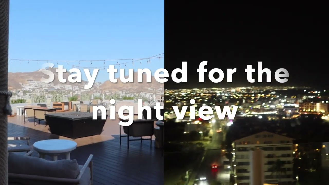 Experience 360-Degree Views From Rooftop in Cabo!