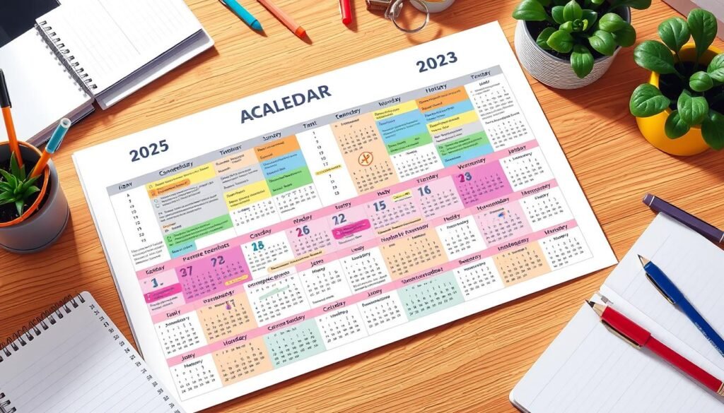 Calendrier scolaire 2025