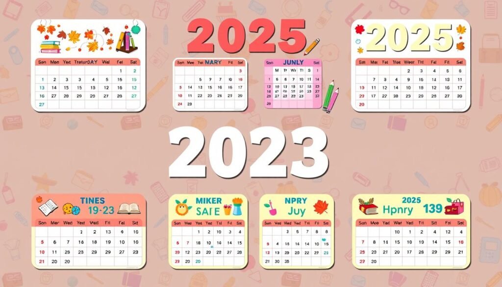 calendrier scolaire 2025