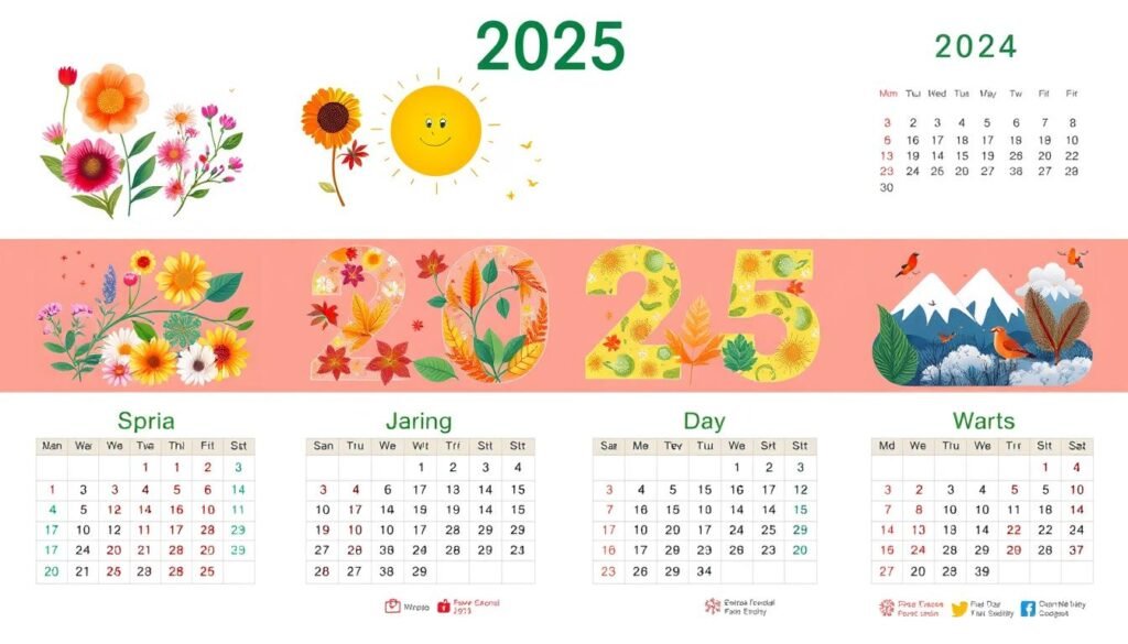 calendrier thématique 2025