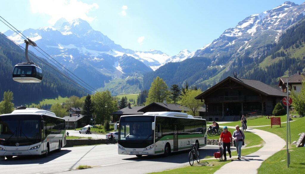 transport chamonix