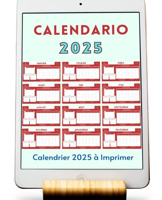 Calendrier 2025