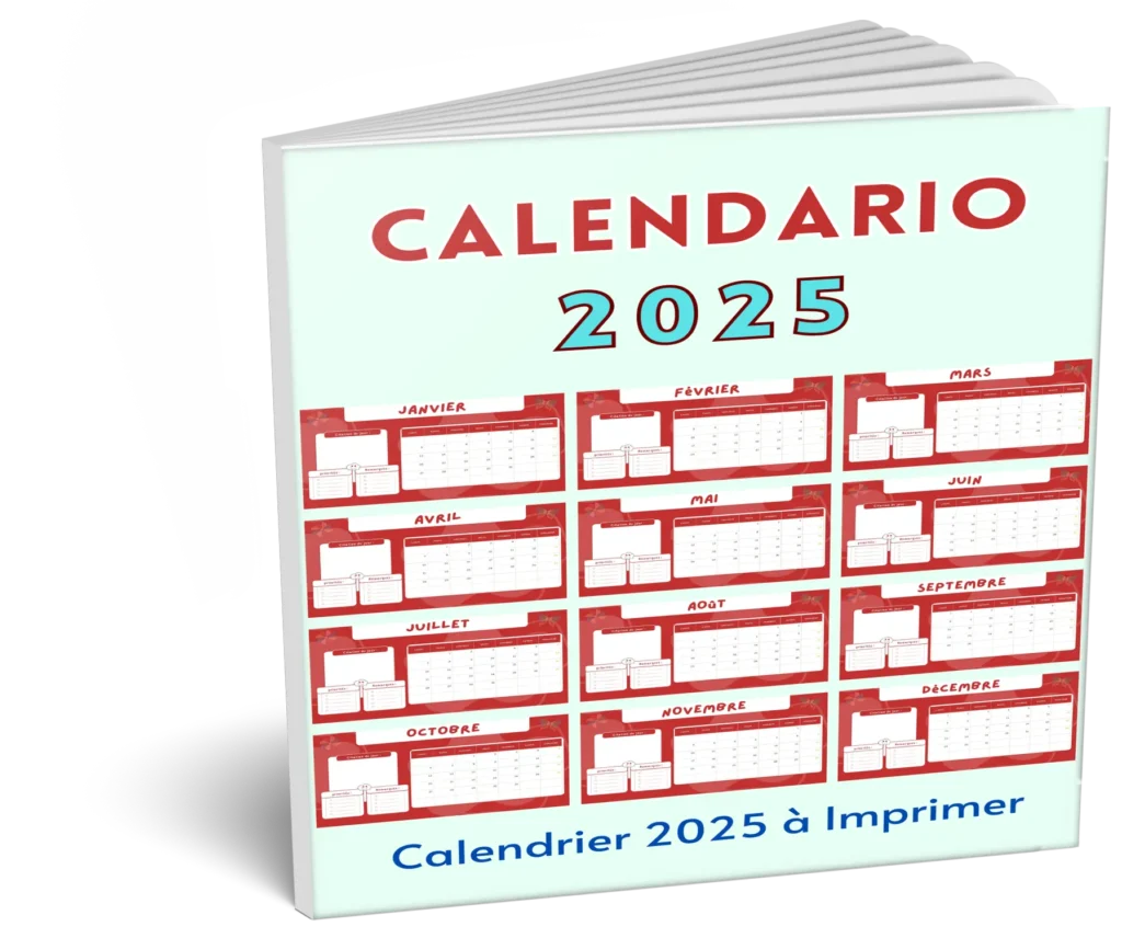 Calendrier 2025 à Télécharger 